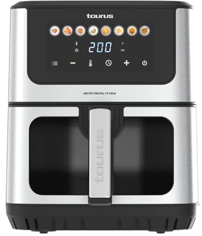 Digitale Airfryer 6,5L met 8 programma’s en Touchscreen