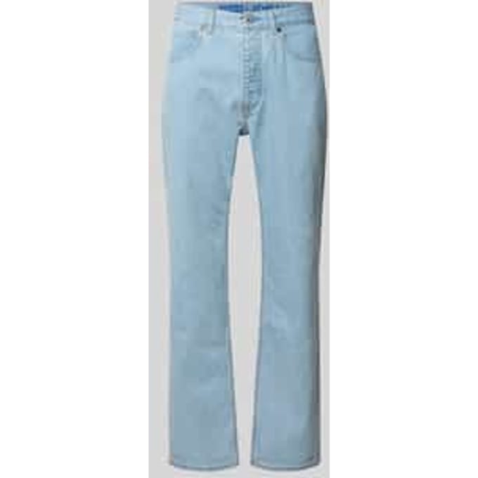 straight fit jeans van pure katoen model 'JONAH'