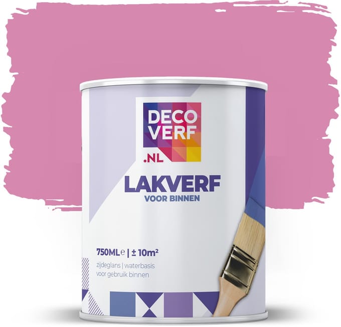 Decoverf lakverf warmroze, 750ml