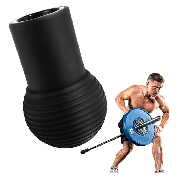 Halter Landmine Attachment Siliconen Halter Bom voor Halter T Bar Row Squats zwart