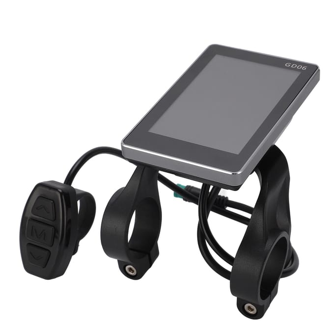 36V 48V Elektrische Fiets LCD GD06 Display Bedieningspaneel Waterdichte Motorcontroller Display Meter voor gray