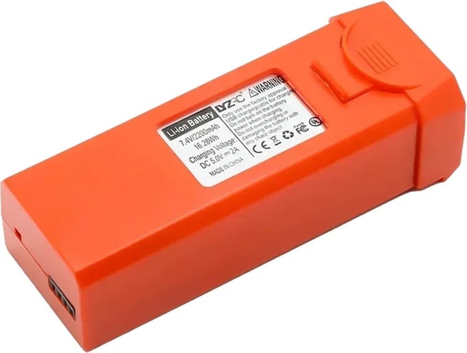 LUXWALLET Drone Batterij – Batterij Geschikt Voor LUXWALLET LIBRA² SE Drone Accu - Oranje