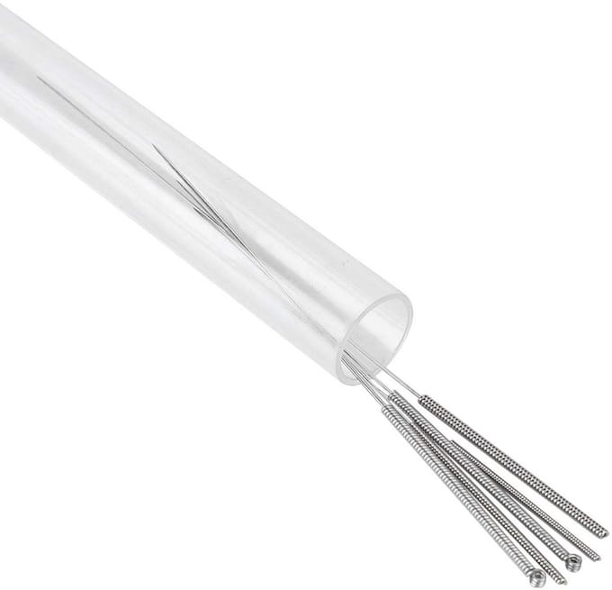 Set van 5 Reinigingsnaalden voor 3D Printer Nozzles (0.2mm tot 0.6mm)