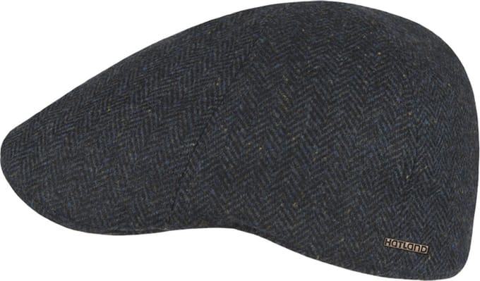 Waban Bruce - Winterpet - Flatcap - Heren - Blauw - Maat S/M