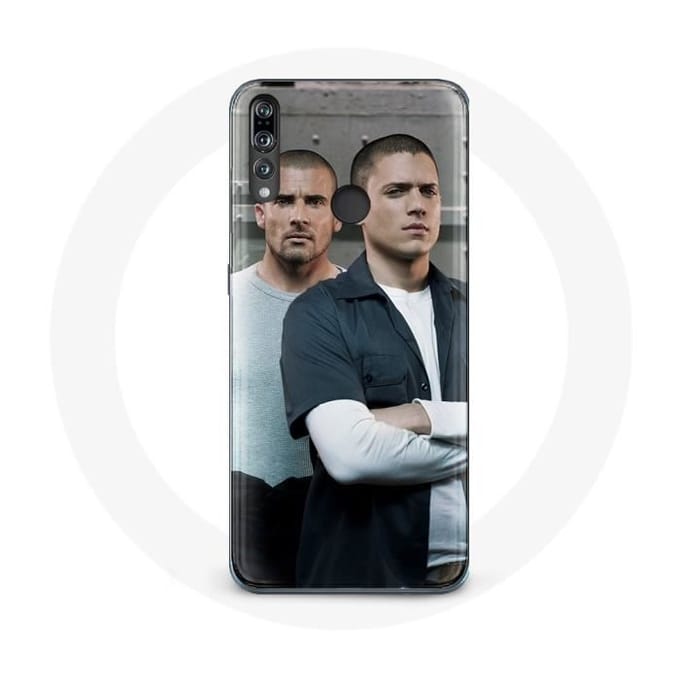 Case voor Huawei p30 lite Prison Break Michael Scofield en Lincoln Burrows