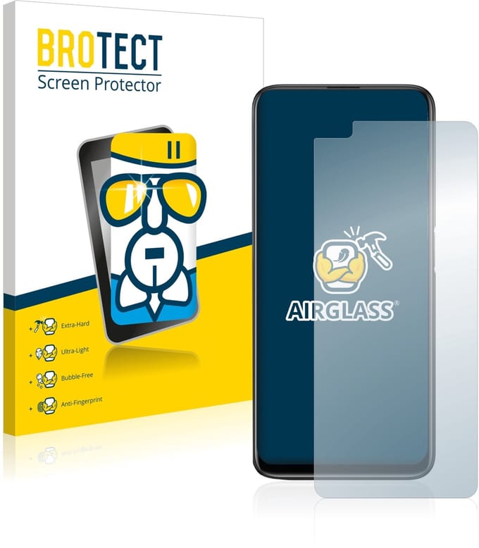Screenprotector voor realme 6 Pro Beschermglas transparant