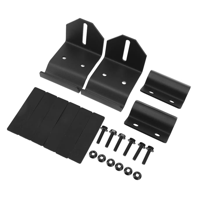 LED Light Bar Bovenruit Montagebeugel Vervanging voor Polaris Ranger Crew XP 1000 EPS black