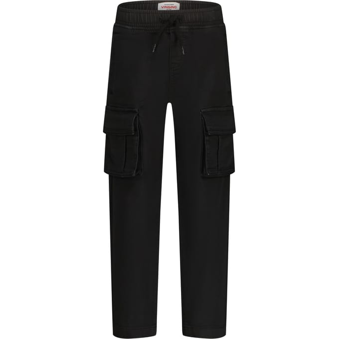 Vingino Boys Clive Jeans Deep Black Taglia: 2 | Pantaloni Outlet | kids | Nero