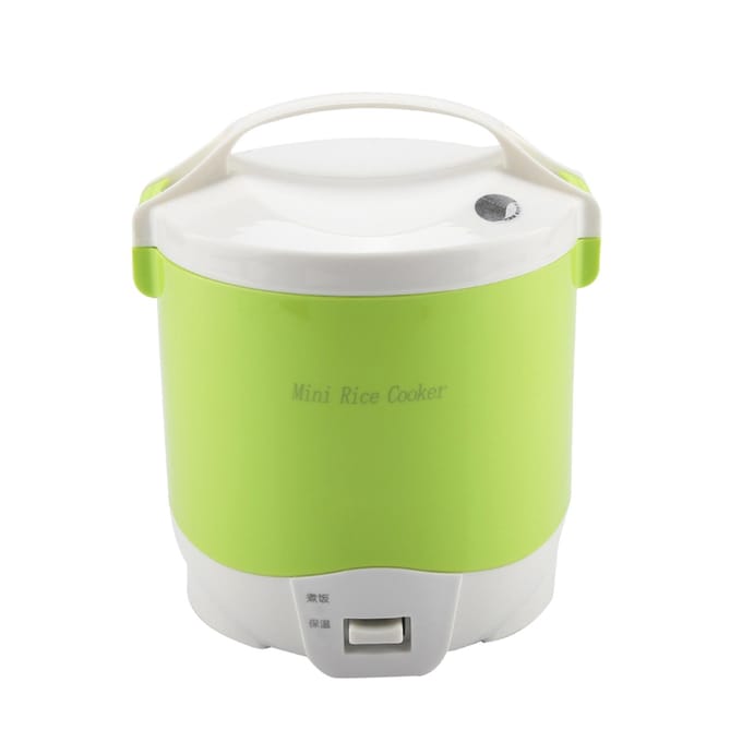 24V 180W 1.6L Elektrische Draagbare Multifunctionele Rijstkoker Stoomkoker voor Auto's (Groen) groen