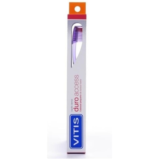 Brosse à dents - VITIS - Duro Access - Poils durs - Pour adulte - Mixte violet