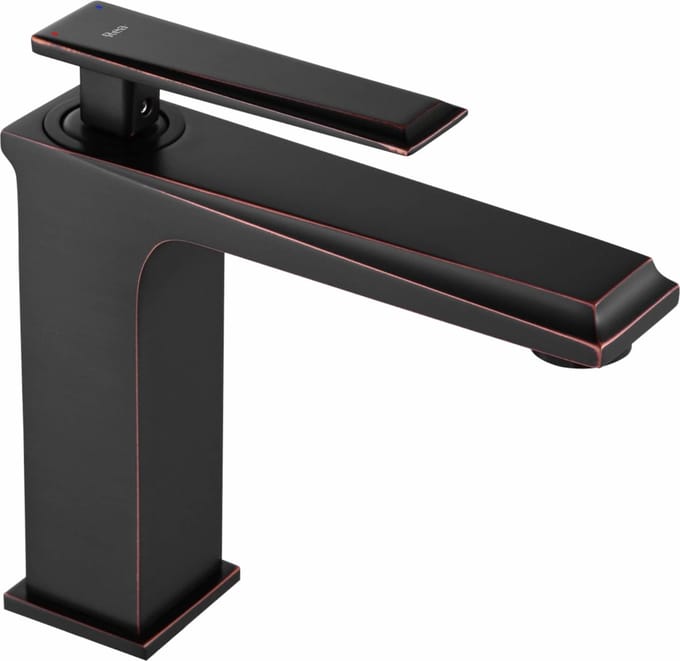 Rea Romano Old Black Low - Wastafelkraan - Zwart