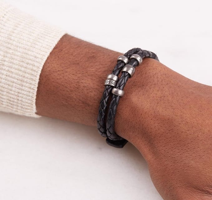 FOSSIL JF85460040 Heren Armband - 255 mm