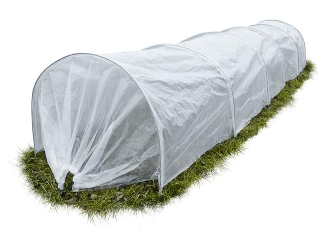 Tuinbouwtunnel Gemaakt Van Winter Agrotextiel 5 M