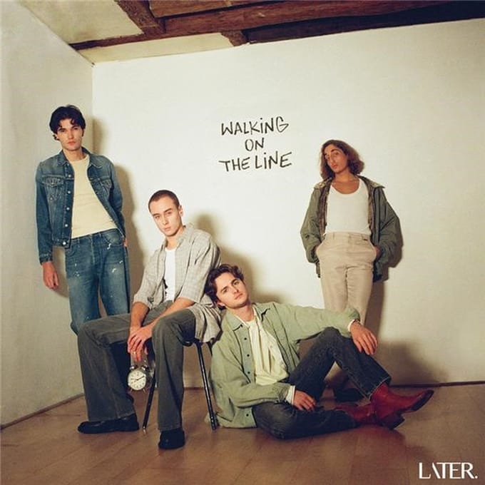 Later. - Walking On The Line (CD)
