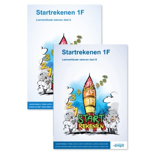 Startrekenen 1f / Rekenen Deel A En B / Leerwerkboek - Sander Heebels
