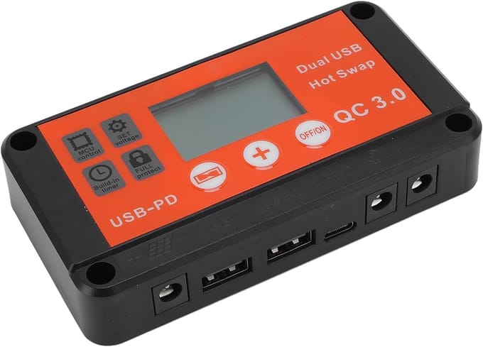 Zonne Laadregelaar - MPPT Controller - Energie Opladen - Automatisch Adaptief - 30A - Zwart