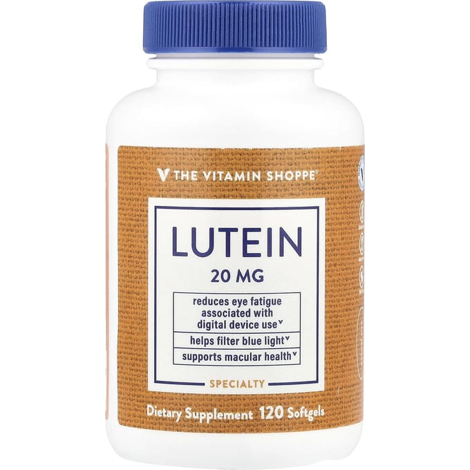 Luteïne, 20 mg, 120 zachte capsules