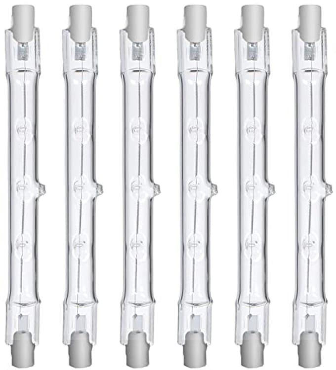 Halogeen Schijnwerper Lamp R7S 230W 4650lm Dimbaar 6-Pack - 2700K Warm Wit