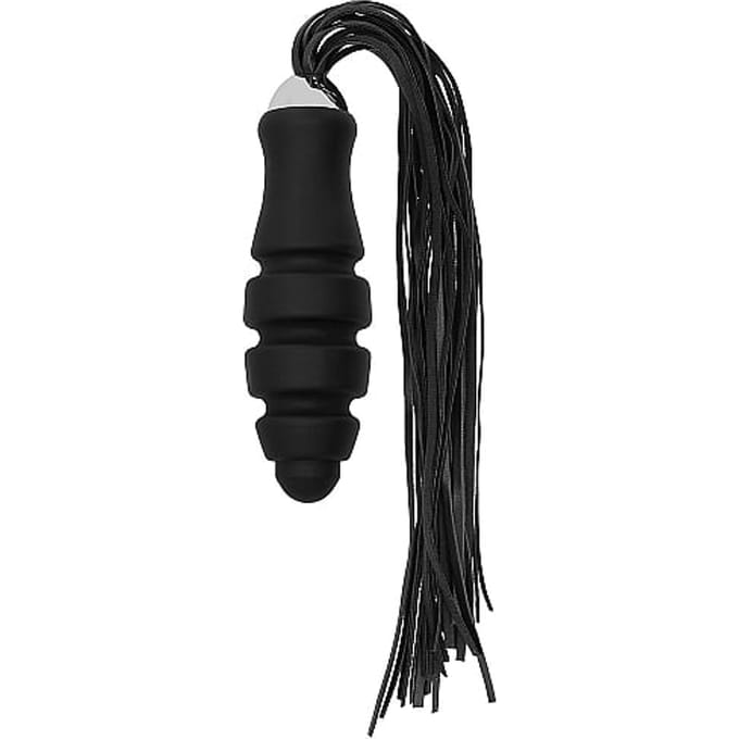 Zwarte Zweep - dildo Granaat model - Zwart