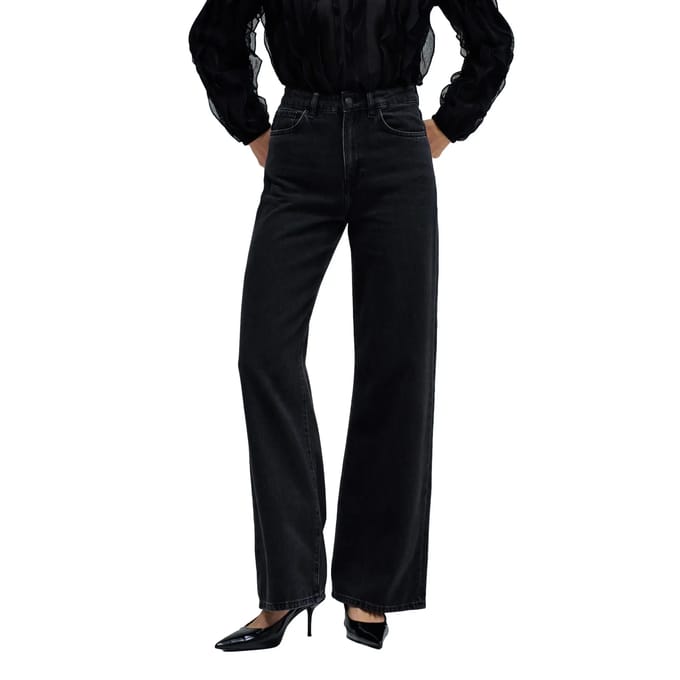 Dames Wide Leg Jeans Salsa Jeans