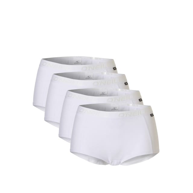 O'Neill Dames Boxershorts 4-Pack Wit - Maat L