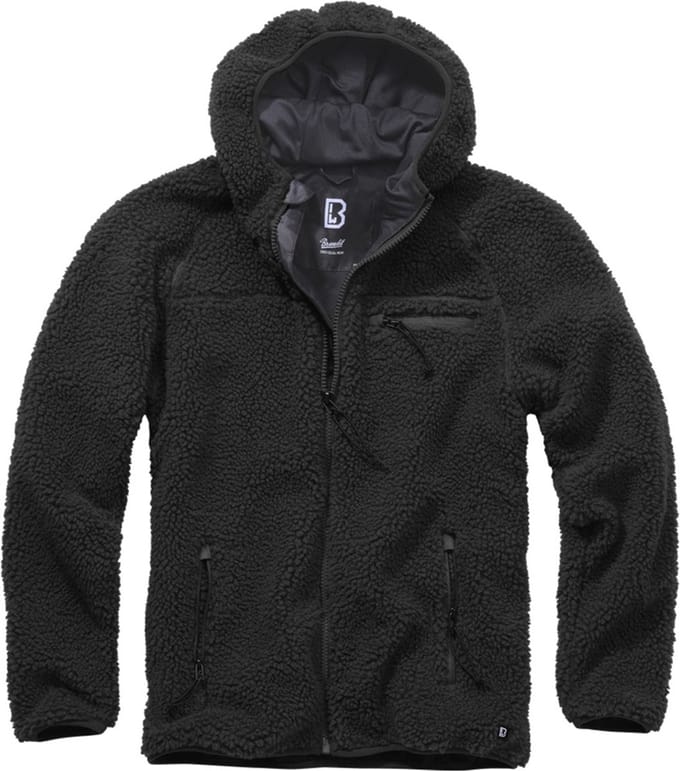 Brandit - Teddyfleece Worker Jacket - 3XL - Zwart