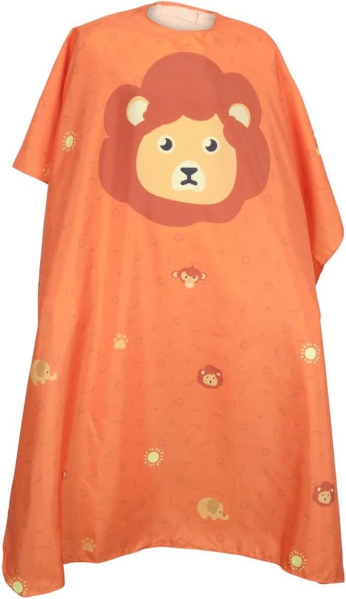 Olivia Garden - Kids Cutting Cape - Leo Orange
