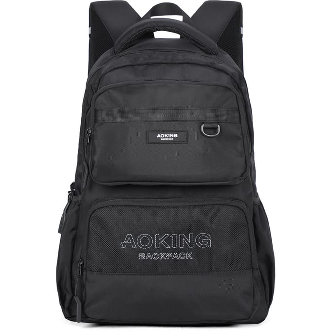 Aoking Rugzak Uniseks BLACK