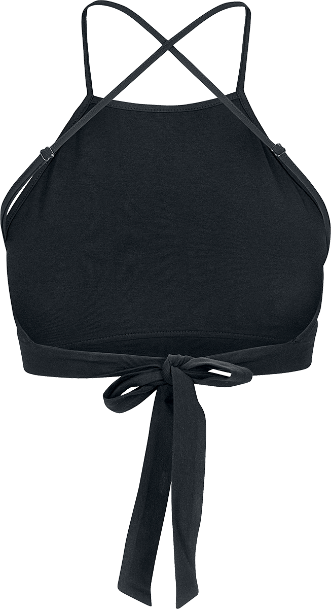 Urban Classics Triangle Dames Top - zwart - L