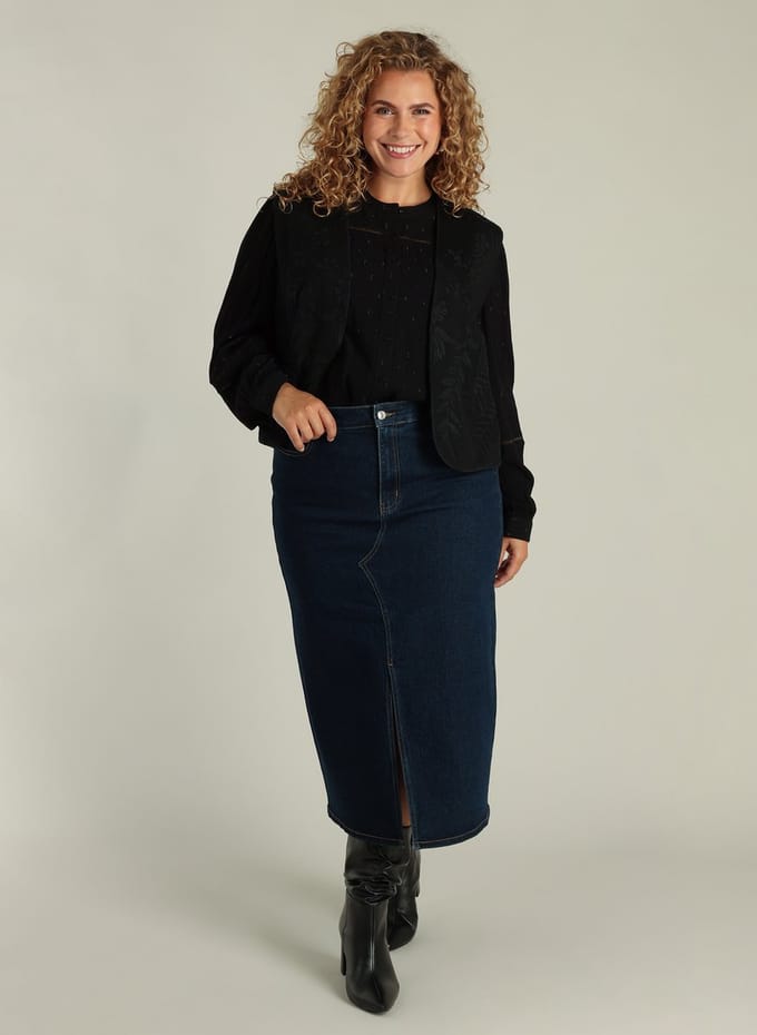 YEST CURVE Gwendolyn Cover ups  Black