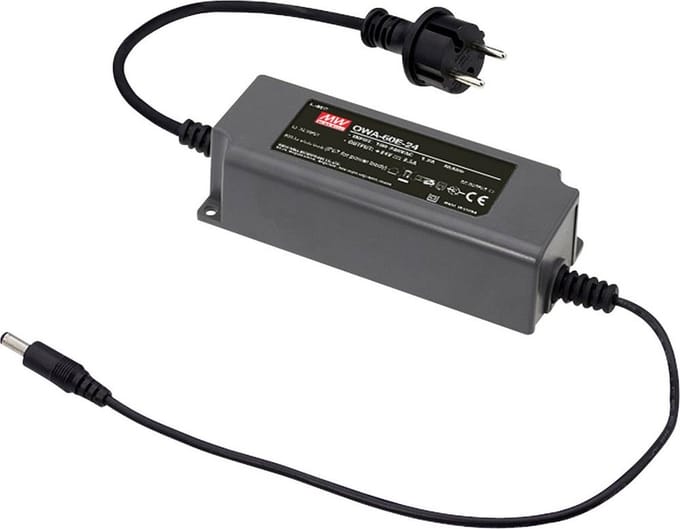Mean Well OWA-60E-20 Tafelnetvoeding, vaste spanning 20 V/DC 3 A 60 W