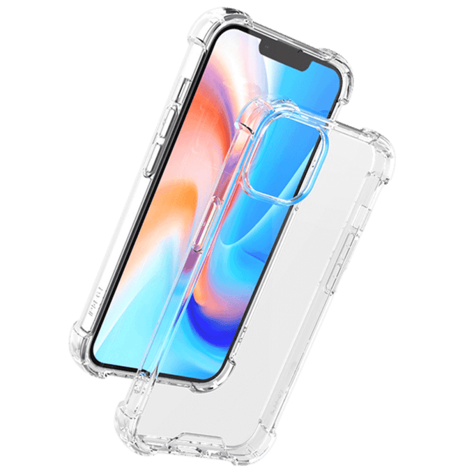 CaseBody iPhone 14 Shockproof Hoesje Transparant