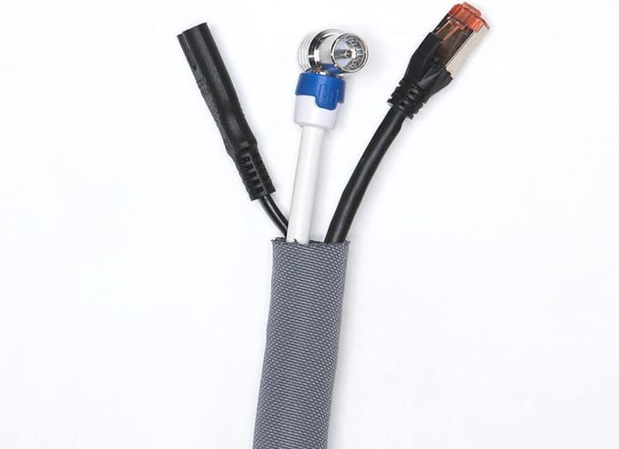 Cavus Kabelsok self wrapping 19mm 3 mtr. [zilver]