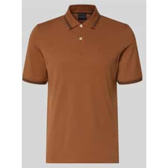 regular fit poloshirt met gestikt logo