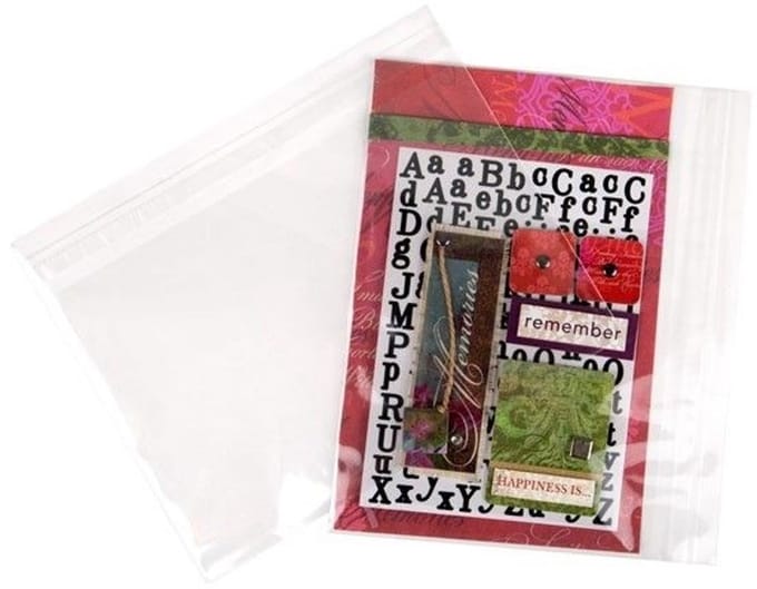 Plastic Zakken 23,5x15,9cm Transparant en Hersluitbaar (100 stuks) | Plastic zak