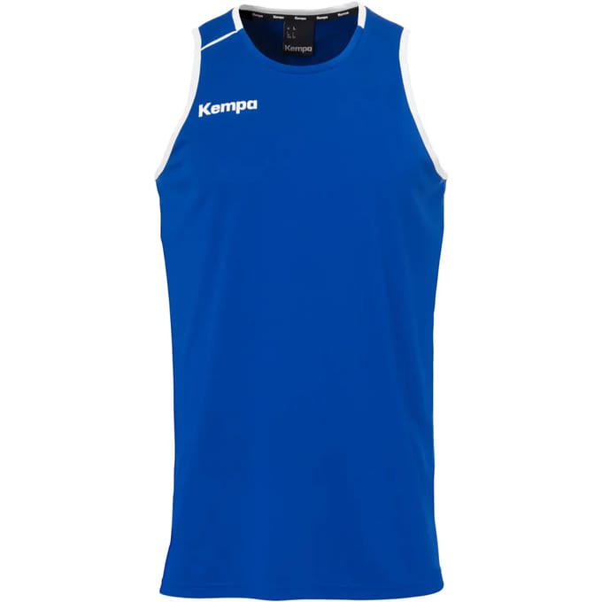 Kempa Player Tank Top Royal-Wit Maat S