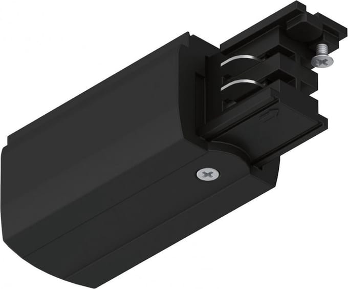 Paulmann 91363 ProRail3 End Feed 230V-railsysteemcomponenten Eindvoeding ProRail3 Zwart