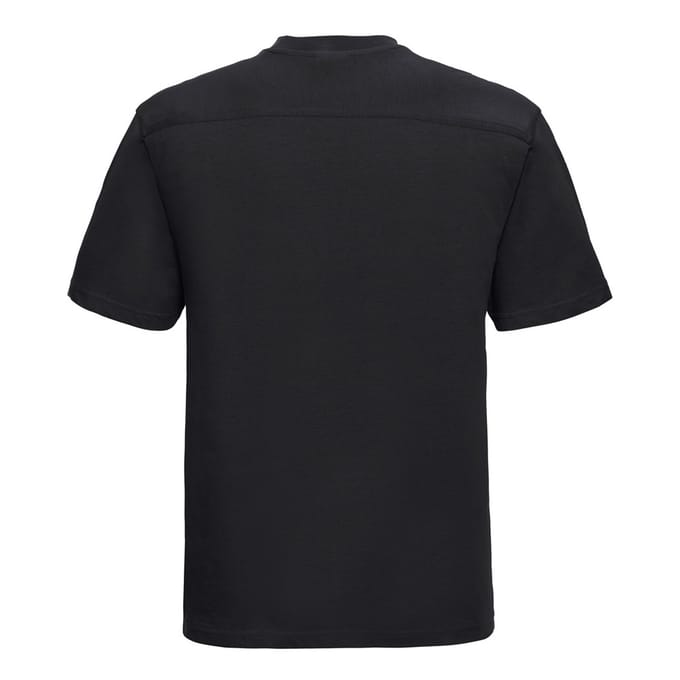 Russell Heren Zwaargewicht T-Shirt (Zwart)