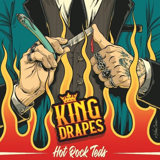 King Drapes - Hot Rock Teds (LP)