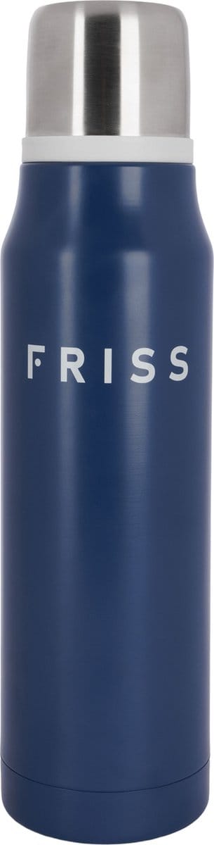 Friss Isoleerfles Rvs 0,5l Blauw