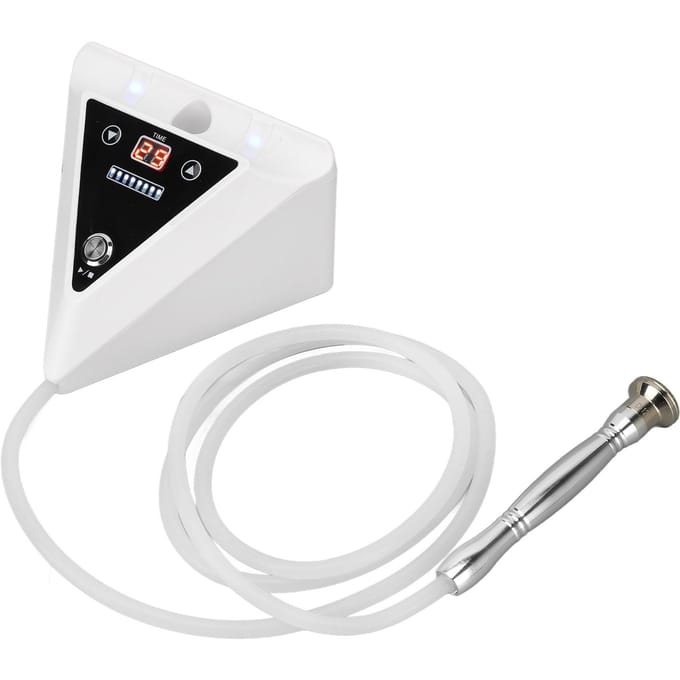 Microkristal Machine Driehoek Microkristal Gezichtsapparatuur voor Huidverzorging US Plug white