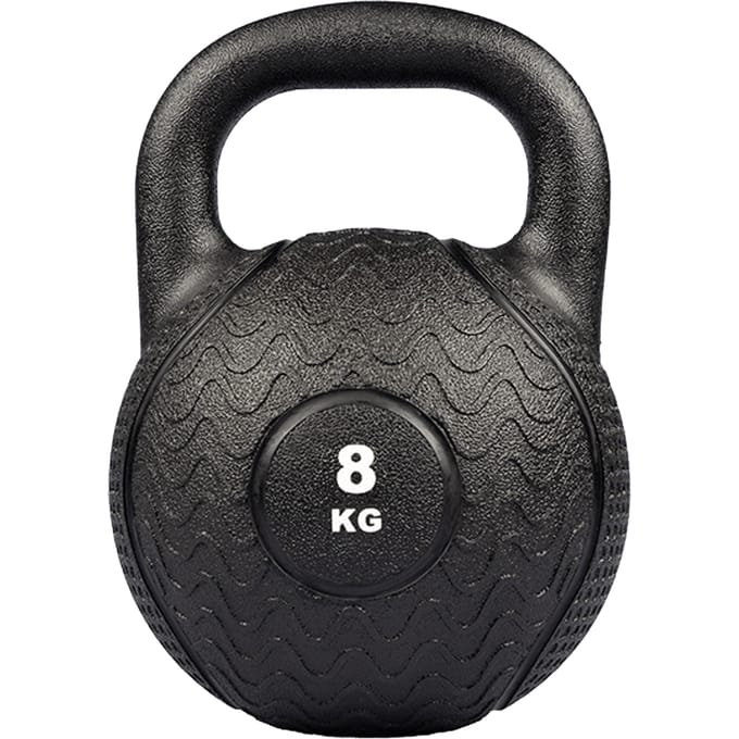Matchu Sports Kettlebell - Heavy Duty 8 KG - Preto - Rubber