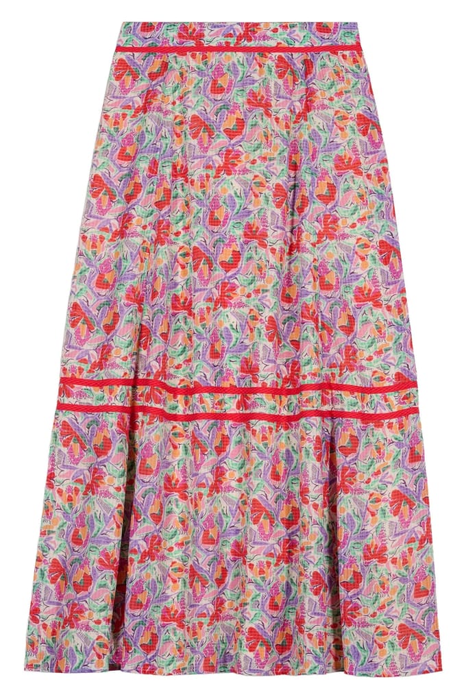 BA&SH Jupe Aliya Ecru Taglia: M | Minigonne Outlet | Donna | Marrone