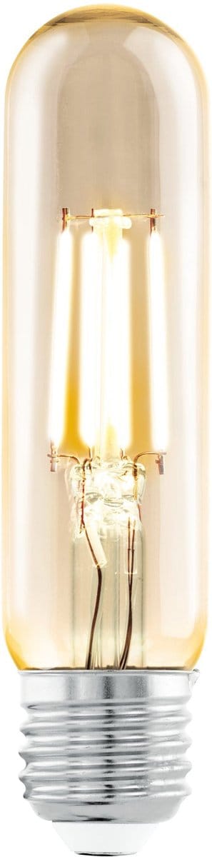 EGLO LED Lamp - Ø 4,8 cm - Vintage look - E27 - T32 - Amberkleurig