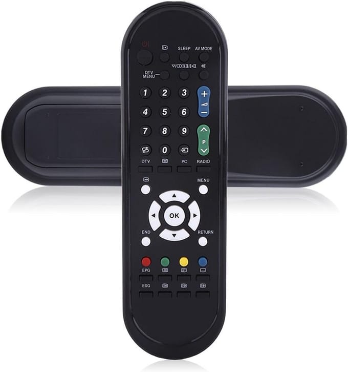 Allecto - Vervangende Afstandsbediening - Universeel - Compact en Handig - Geschikt voor Sharp Modellen - Ideaal voor Smart TV's