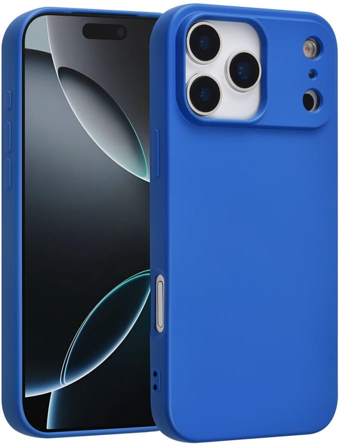 TUNIQ Back cover voor iPhone 17 Pro Max - Diepblauw - Verhoogde Camerabescherming - Slank Design