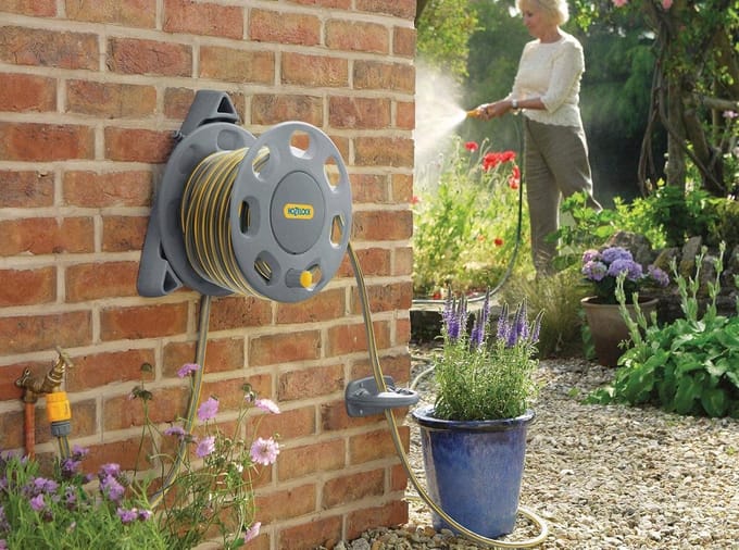 30 m wandslangbox - zonder slang - Hozelock aanbieding