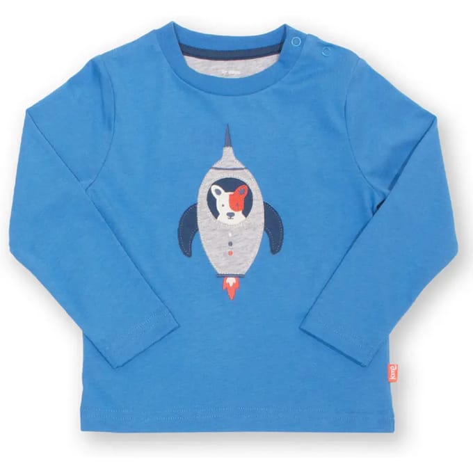 Kinder-T-shirt met lange mouwen Kite Space Pup