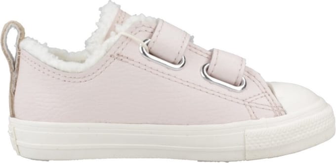 CONVERSE CHUCK TAYLOR ALL STAR LEASTHER & SHERPA EASY-ON Roze 20 EU