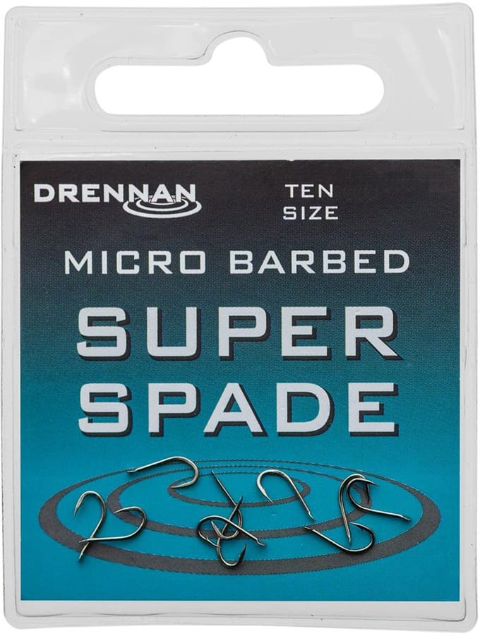Drennan Super Spade Haken | Barbed #18